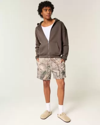 Boxy Zip-Up Hoodie Boxy Zip-Up Hoodie