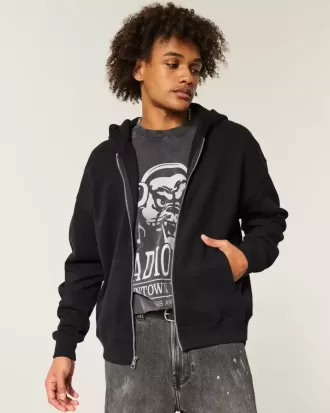 Boxy Zip-Up Hoodie Boxy Zip-Up Hoodie