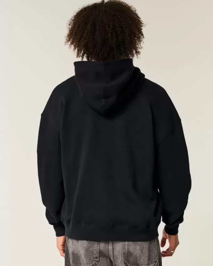 Boxy Zip-Up Hoodie Boxy Zip-Up Hoodie