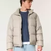 Boxy Zip-Up Puffer Jacket Boxy Zip-Up Puffer Jacket