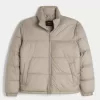 Boxy Zip-Up Puffer Jacket Boxy Zip-Up Puffer Jacket
