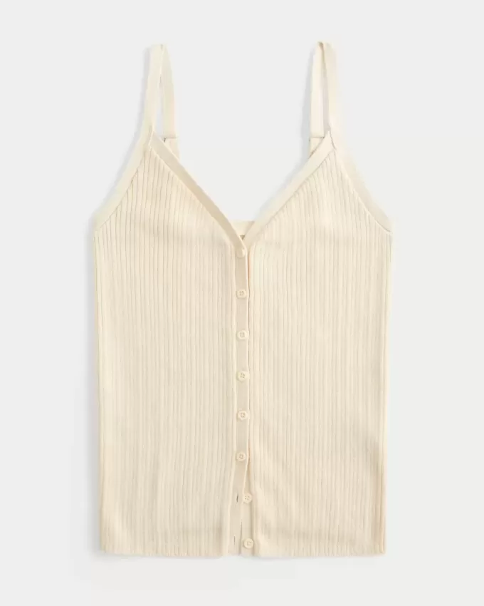 Button-Through Sweater Tank Button-Through Sweater Tank