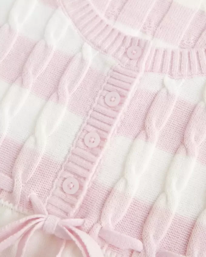 Cable-Knit Babydoll Sweater Cable-Knit Babydoll Sweater