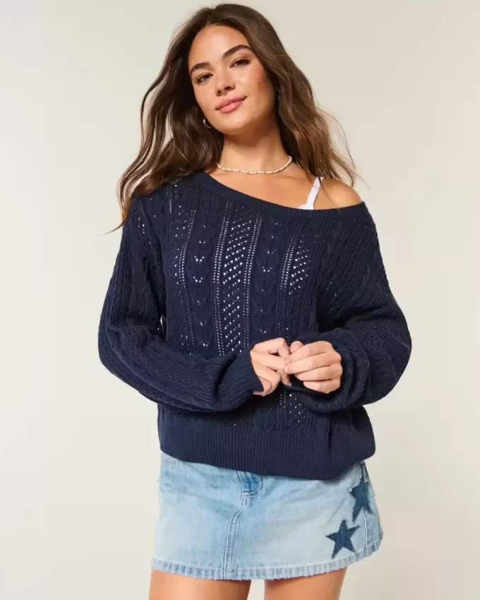 Cable-Knit Sweater Cable-Knit Sweater