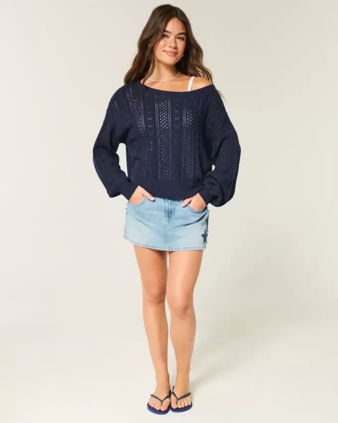 Cable-Knit Sweater Cable-Knit Sweater