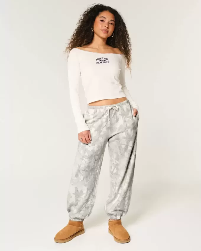 Camo Baggy Fleece Joggers Camo Baggy Fleece Joggers