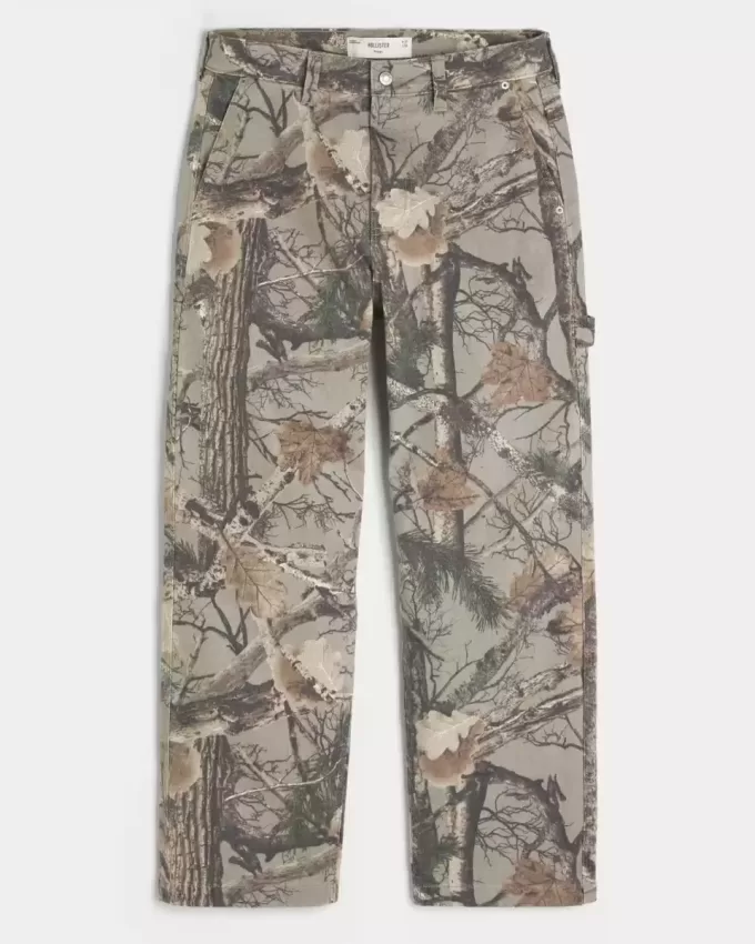 Camo Baggy Painter Jeans