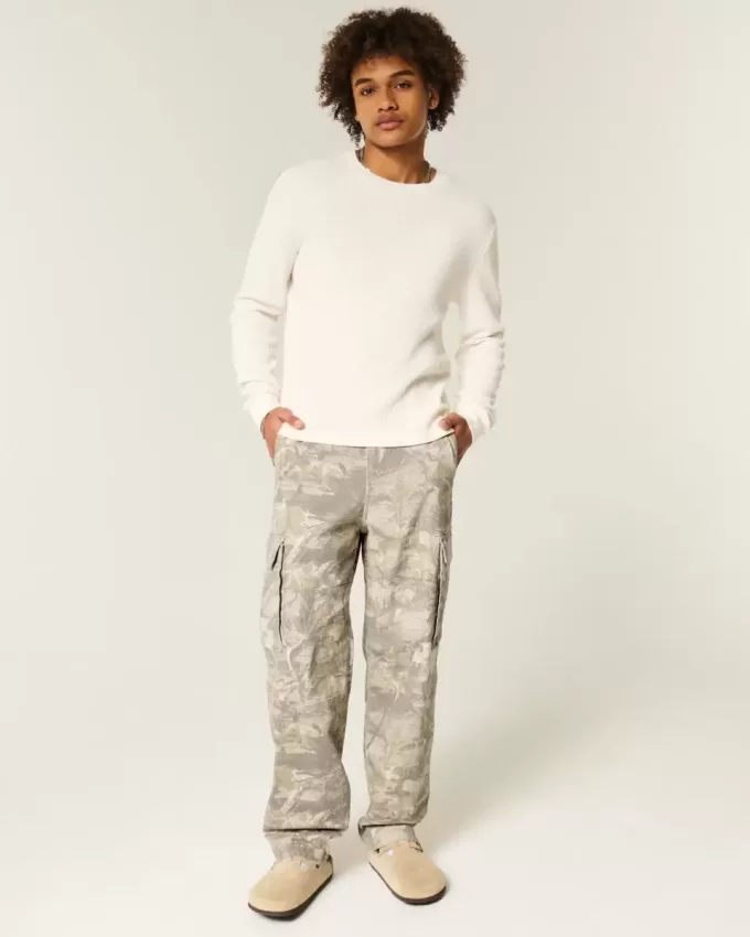 Camo Skater Baggy Cargo Pants