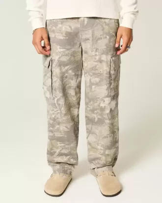 Camo Skater Baggy Cargo Pants