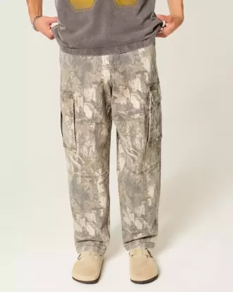 Camo Skater Baggy Cargo Pants