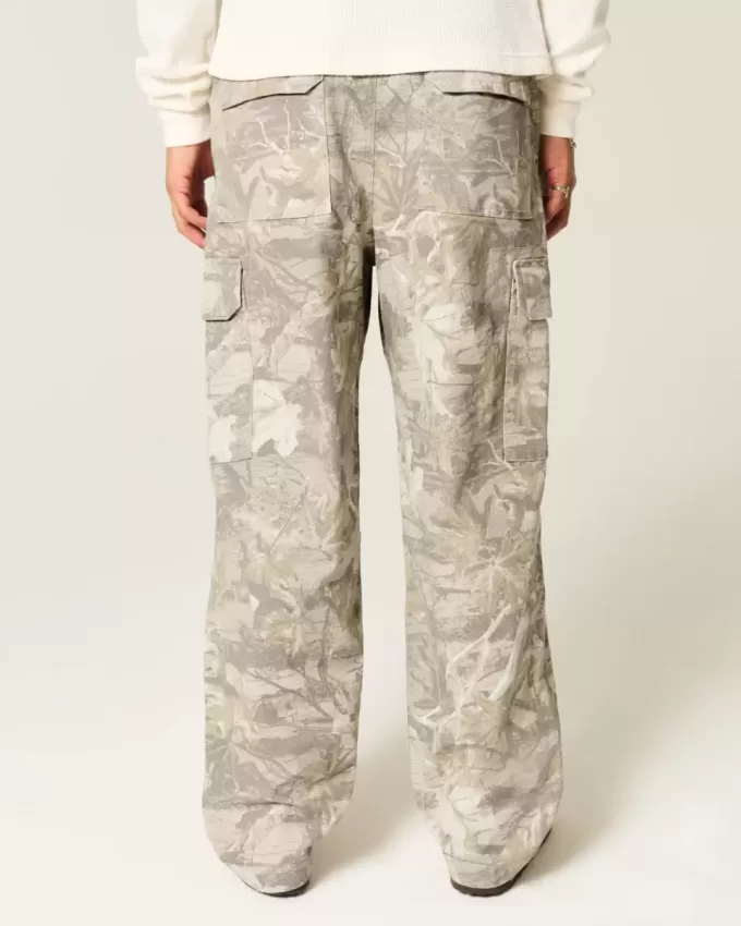 Camo Skater Baggy Cargo Pants