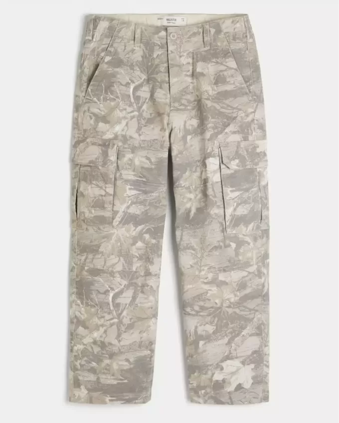 Camo Skater Baggy Cargo Pants