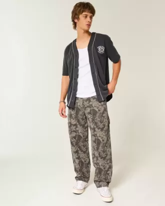 Camo Skater Baggy Painter Jeans