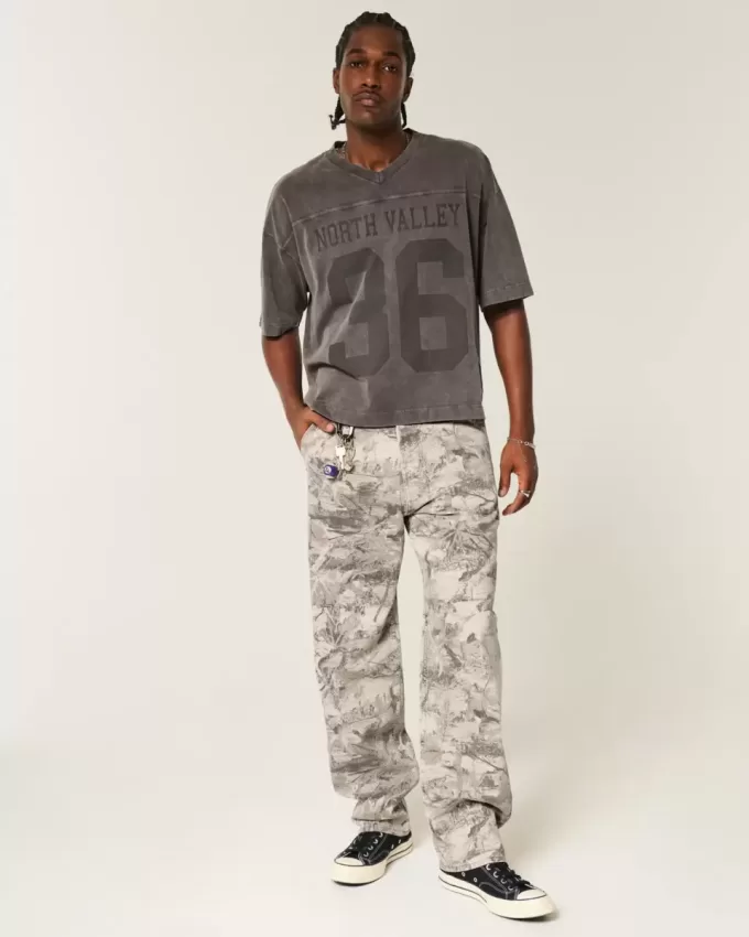 Camo Skater Baggy Painter Jeans Camo Skater Baggy Painter Jeans