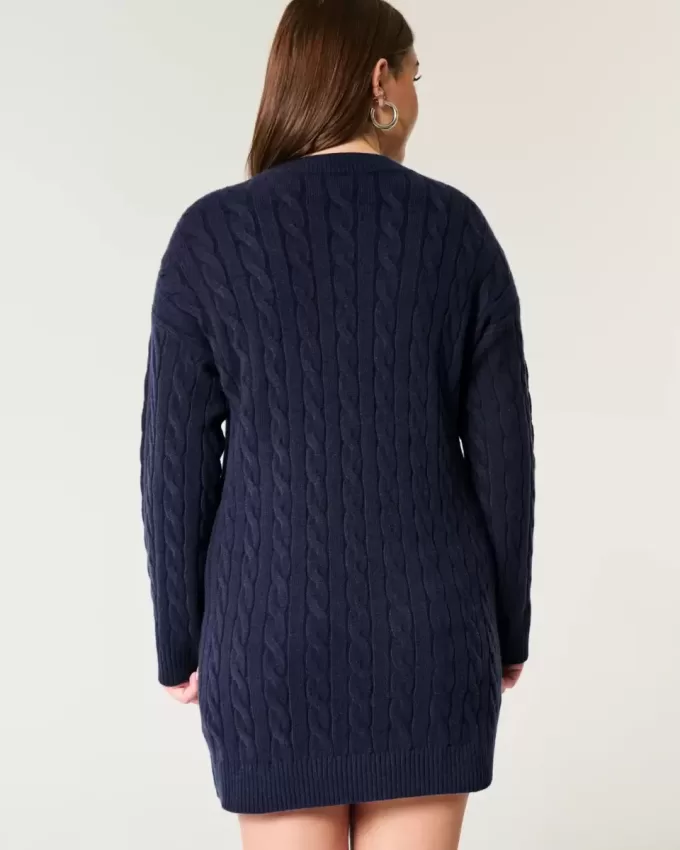 Cozy Cable-Knit Sweater Dress Cozy Cable-Knit Sweater Dress