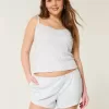 Cozy Pointelle Bow Shortie Cozy Pointelle Bow Shortie