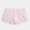 Cozy Pointelle Bow Shortie
