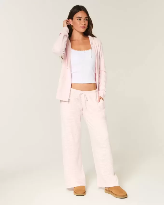 Cozy Ribbed Wide-Leg Pants Cozy Ribbed Wide-Leg Pants