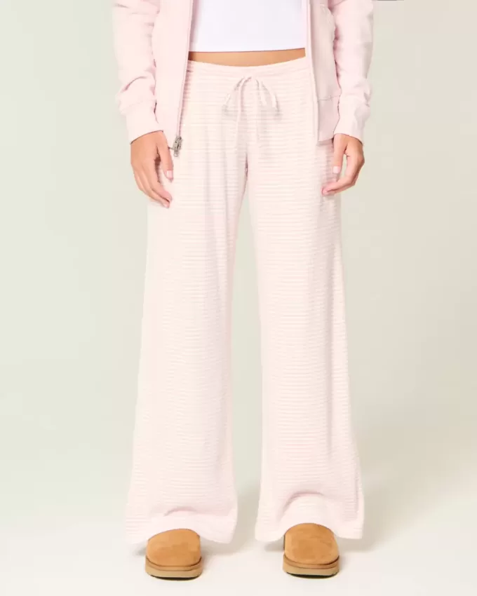 Cozy Ribbed Wide-Leg Pants Cozy Ribbed Wide-Leg Pants