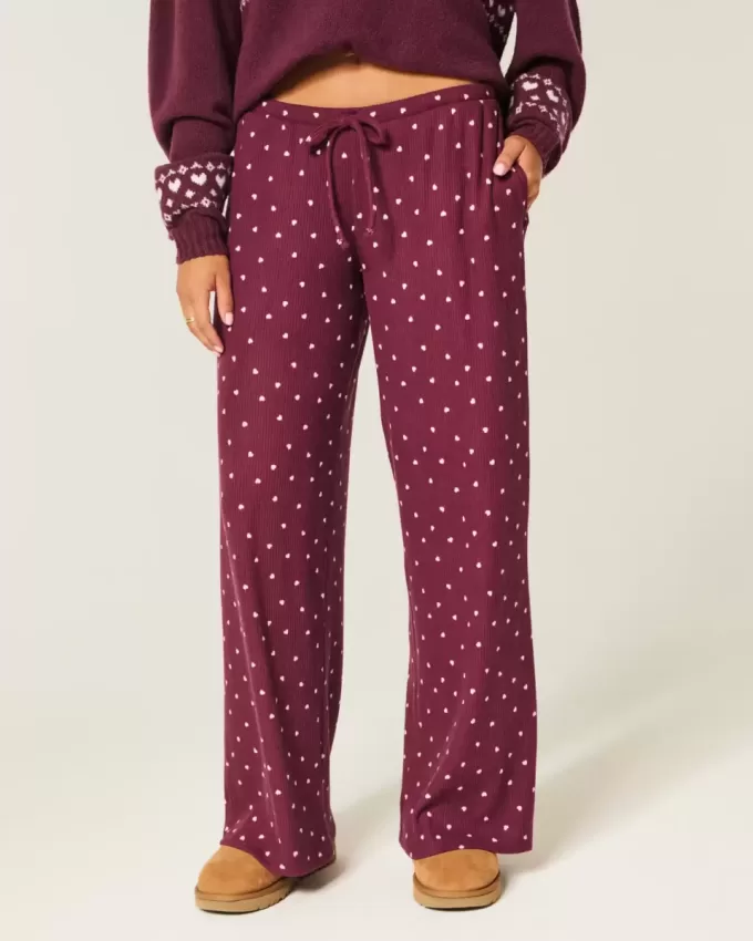 Cozy Ribbed Wide-Leg Pants Cozy Ribbed Wide-Leg Pants