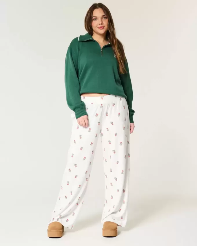 Cozy Wide-Leg Pajama Pants Cozy Wide-Leg Pajama Pants