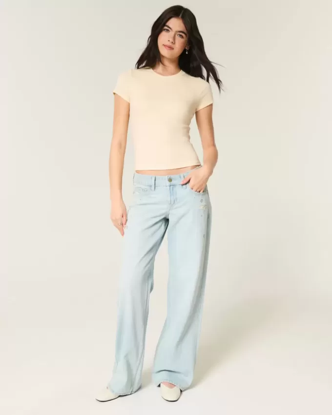 Crew Baby Tee Crew Baby Tee