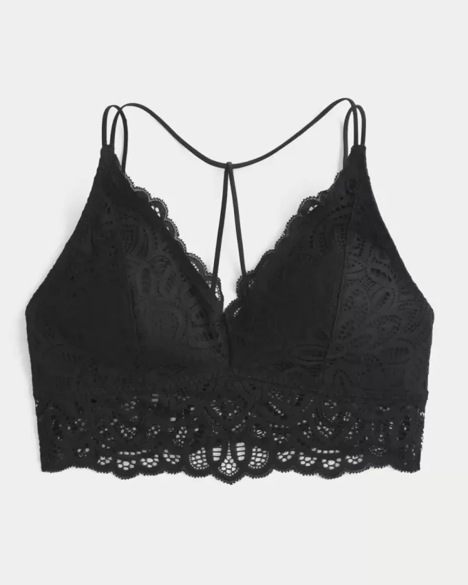 Crochet-Style Lace Bralette Crochet-Style Lace Bralette
