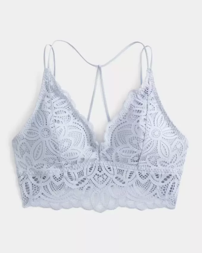 Crochet-Style Lace Bralette