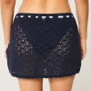 Crochet-Style Pull-On Cover Up Skirt Crochet-Style Pull-On Cover Up Skirt