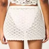 Crochet-Style Pull-On Cover Up Skirt Crochet-Style Pull-On Cover Up Skirt