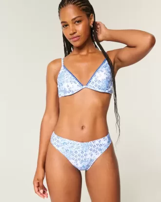 Curvy High-Leg High-Waist Cheeky Bikini Bottom