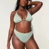 Curvy High-Leg High-Waist Ribbed Cheeky Bikini Bottom Curvy High-Leg High-Waist Ribbed Cheeky Bikini Bottom