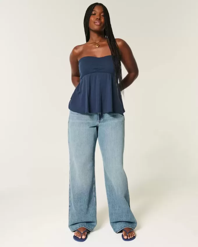Curvy High-Rise Baggy Jeans Curvy High-Rise Baggy Jeans