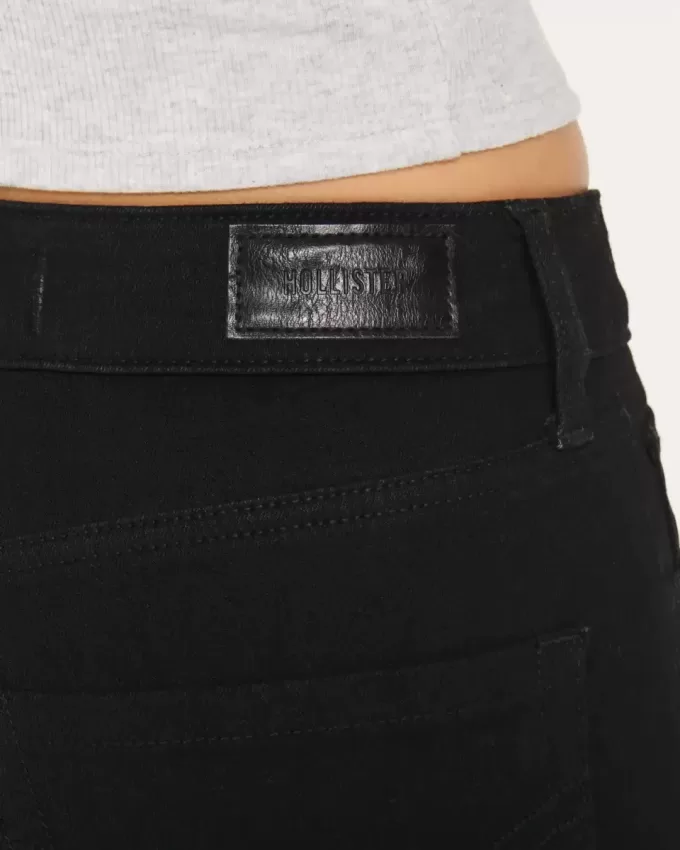 Curvy High-Rise Black Super Skinny Jeans