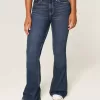 Curvy High-Rise Dark Wash Flare Jeans Curvy High-Rise Dark Wash Flare Jeans