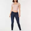 Curvy Low-Rise Dark Wash Super Skinny Jeans Curvy Low-Rise Dark Wash Super Skinny Jeans