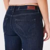 Curvy Low-Rise Dark Wash Super Skinny Jeans Curvy Low-Rise Dark Wash Super Skinny Jeans