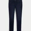 Curvy Low-Rise Dark Wash Super Skinny Jeans Curvy Low-Rise Dark Wash Super Skinny Jeans
