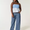Curvy Low-Rise Medium Wash Baggy Jeans