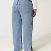 Curvy Low-Rise Medium Wash Baggy Jeans Curvy Low-Rise Medium Wash Baggy Jeans