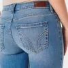Curvy Low-Rise Medium Wash Super Skinny Jeans Curvy Low-Rise Medium Wash Super Skinny Jeans