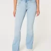 Curvy Mid-Rise Light Wash Boot Jeans