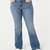 Curvy Mid-Rise Medium Wash Boot Jeans