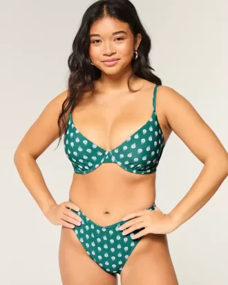Curvy Plunge Underwire Bikini Top