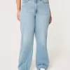 Curvy Ultra High-Rise Medium Wash Baggy Jeans Curvy Ultra High-Rise Medium Wash Baggy Jeans