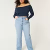 Curvy Ultra High-Rise Medium Wash Dad Jeans Curvy Ultra High-Rise Medium Wash Dad Jeans
