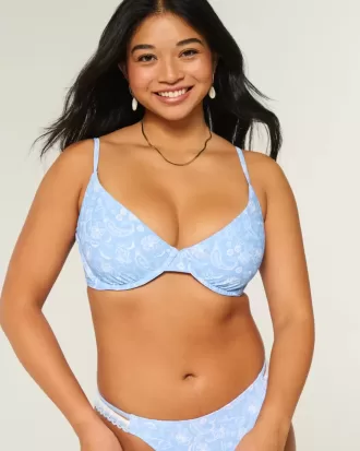 Curvy Underwire Plunge Bikini Top