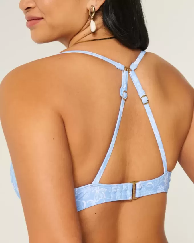 Curvy Underwire Plunge Bikini Top