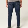 Dark Wash Athletic Skinny Jeans