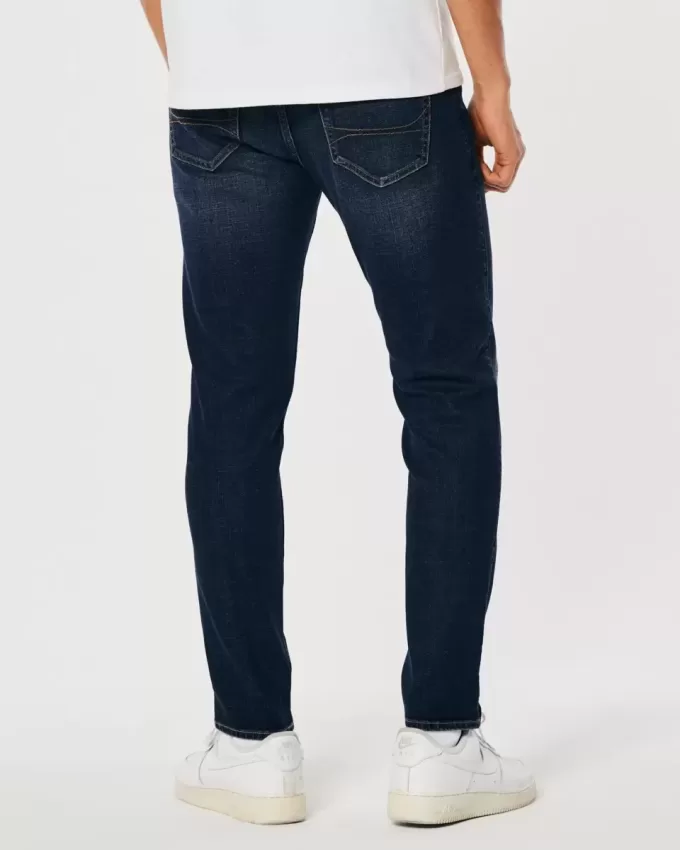 Dark Wash Athletic Skinny Jeans